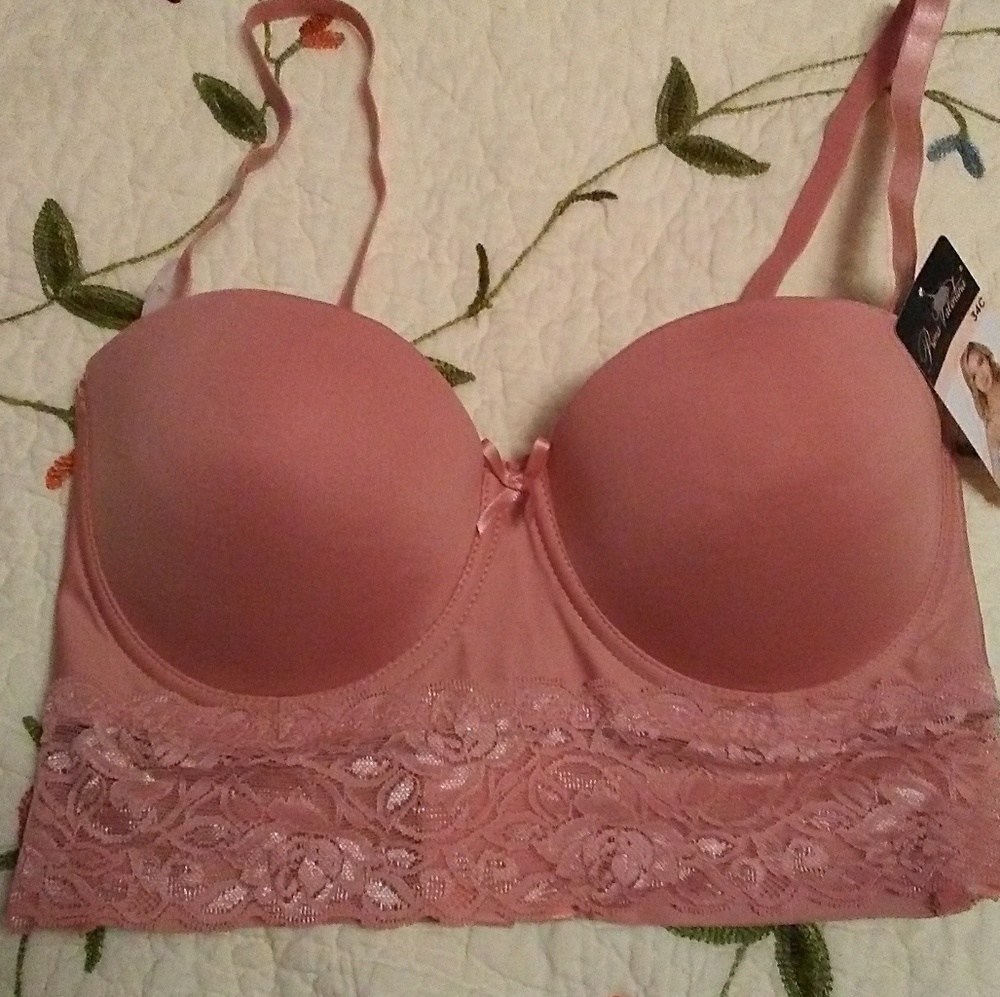 💝SALE: Pin Up Lacey Convertible Bra 34C